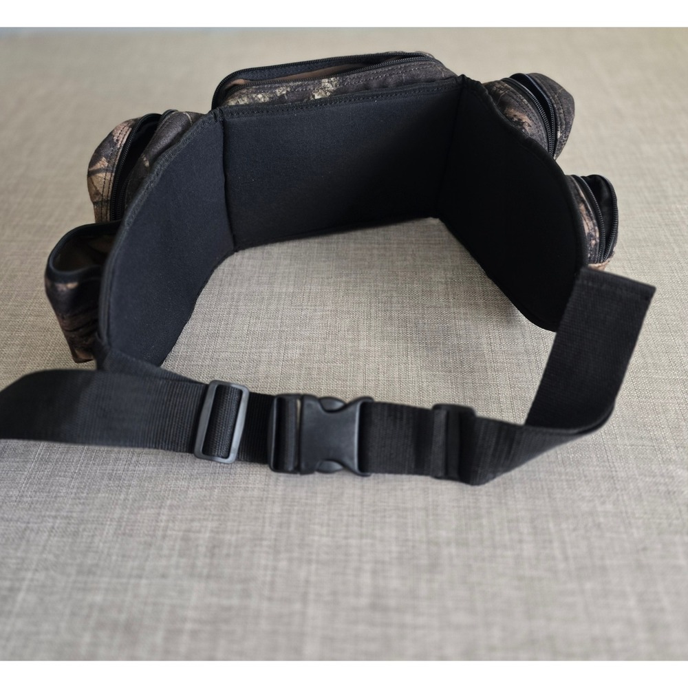 Mad Dog Gear Break-Up Camo 7-Pocket Hunting Waist Pack Utility Belt - Picture 6 of 8